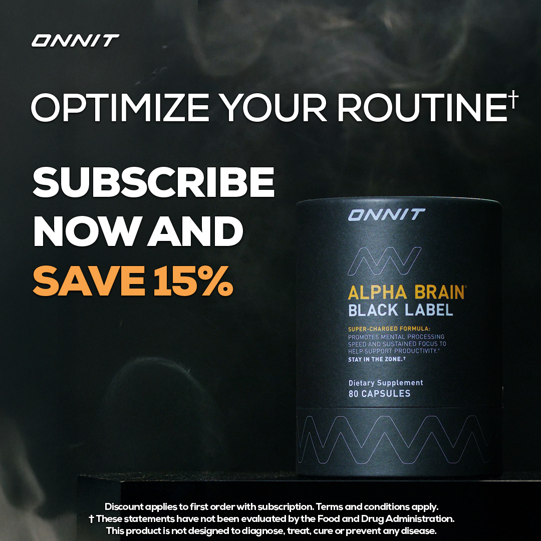 Onnit Black Friday ad