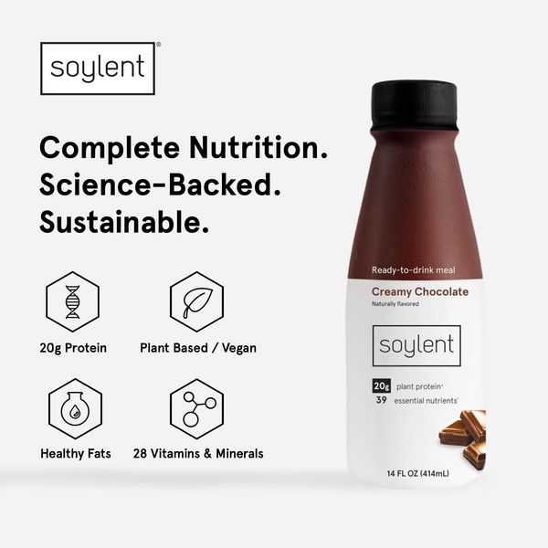 Soylent image ad — QA Engineer Meal-Prep Testimonial
