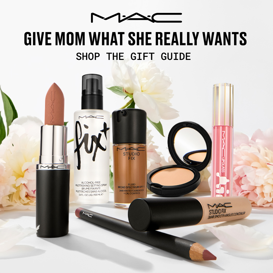 M·A·C Cosmetics image ad — GIFT MOM M·A·C