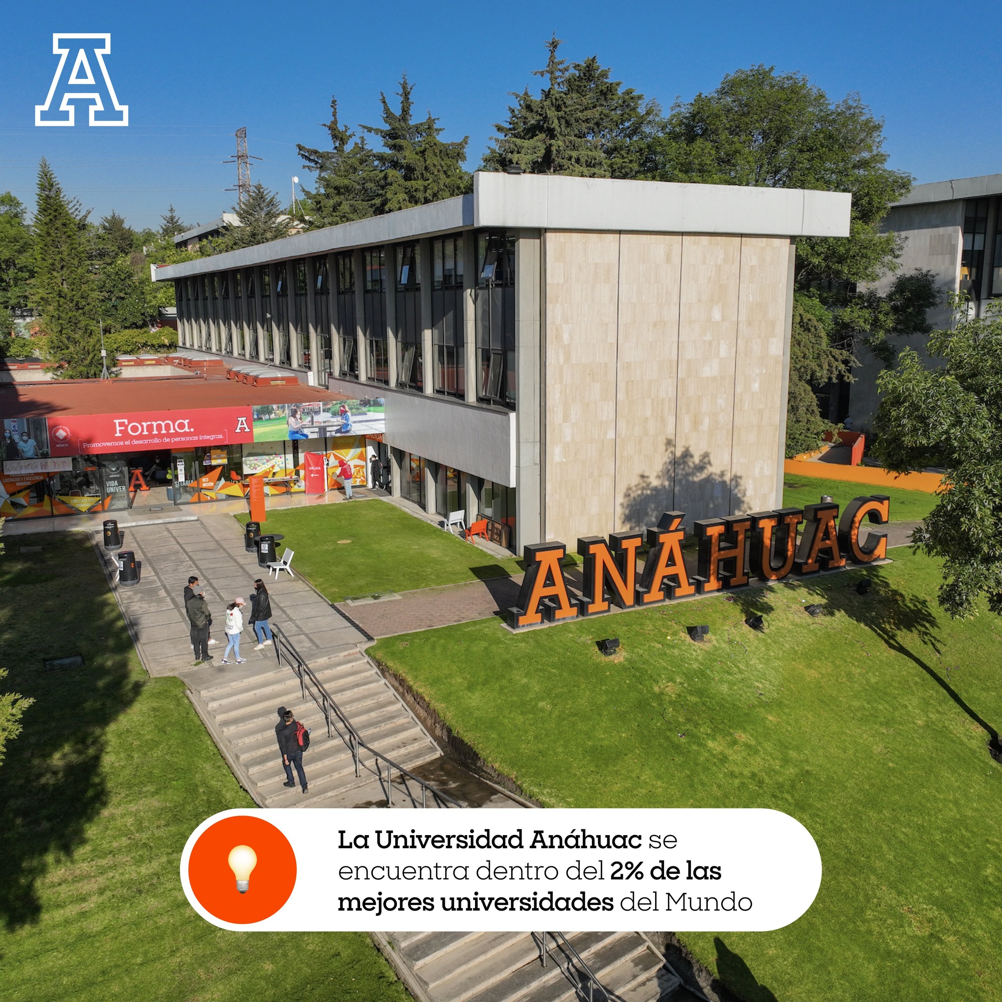 Red de Universidades Anáhuac image ad example