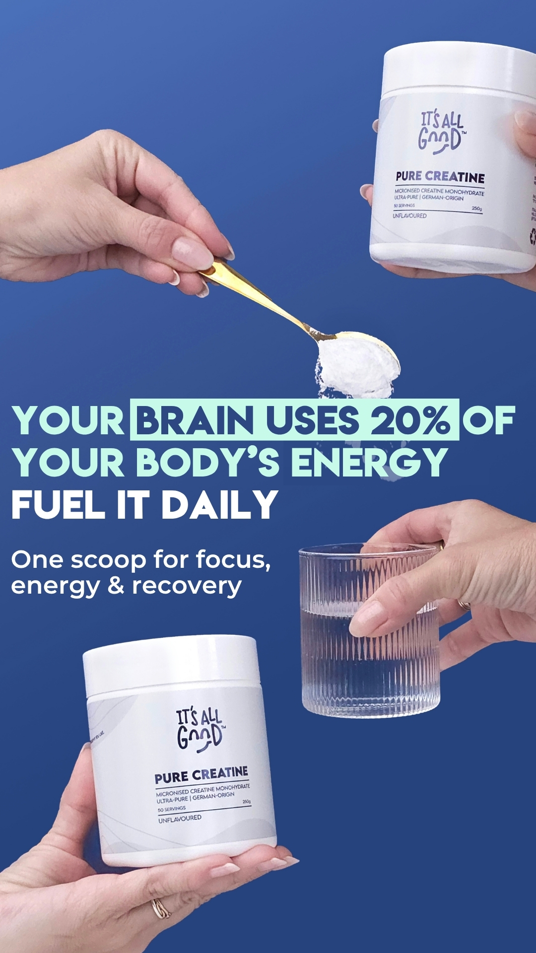 It’s All Good Supplements image ad example