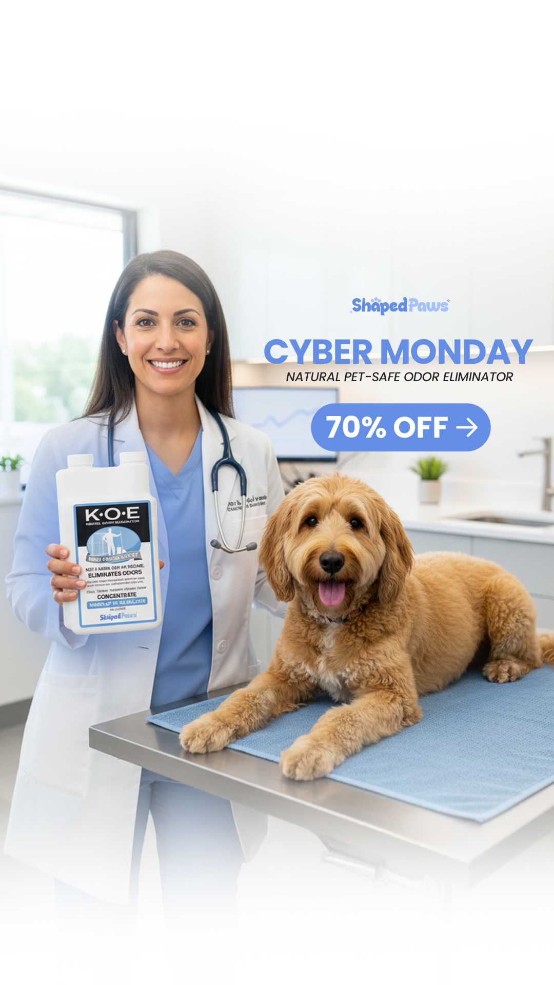 Shaped Paws Black Friday ad