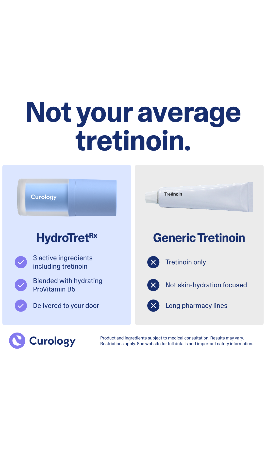 Curology image ad — Custom Skincare Made for You
