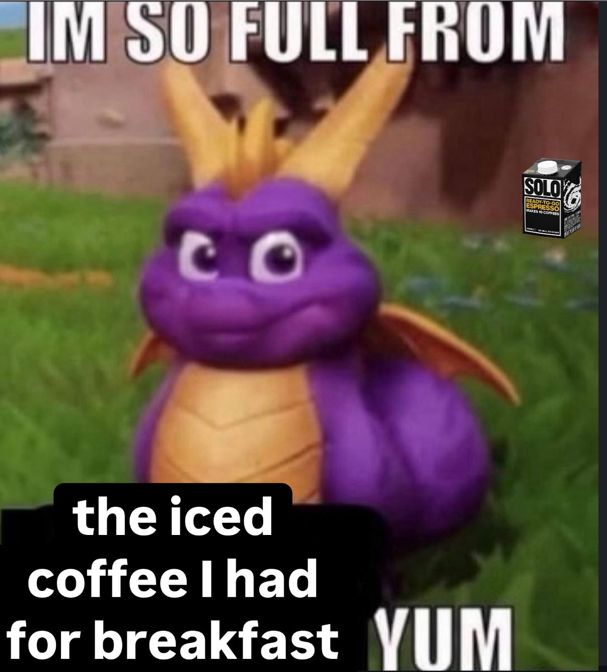 Solo Coffee image ad example