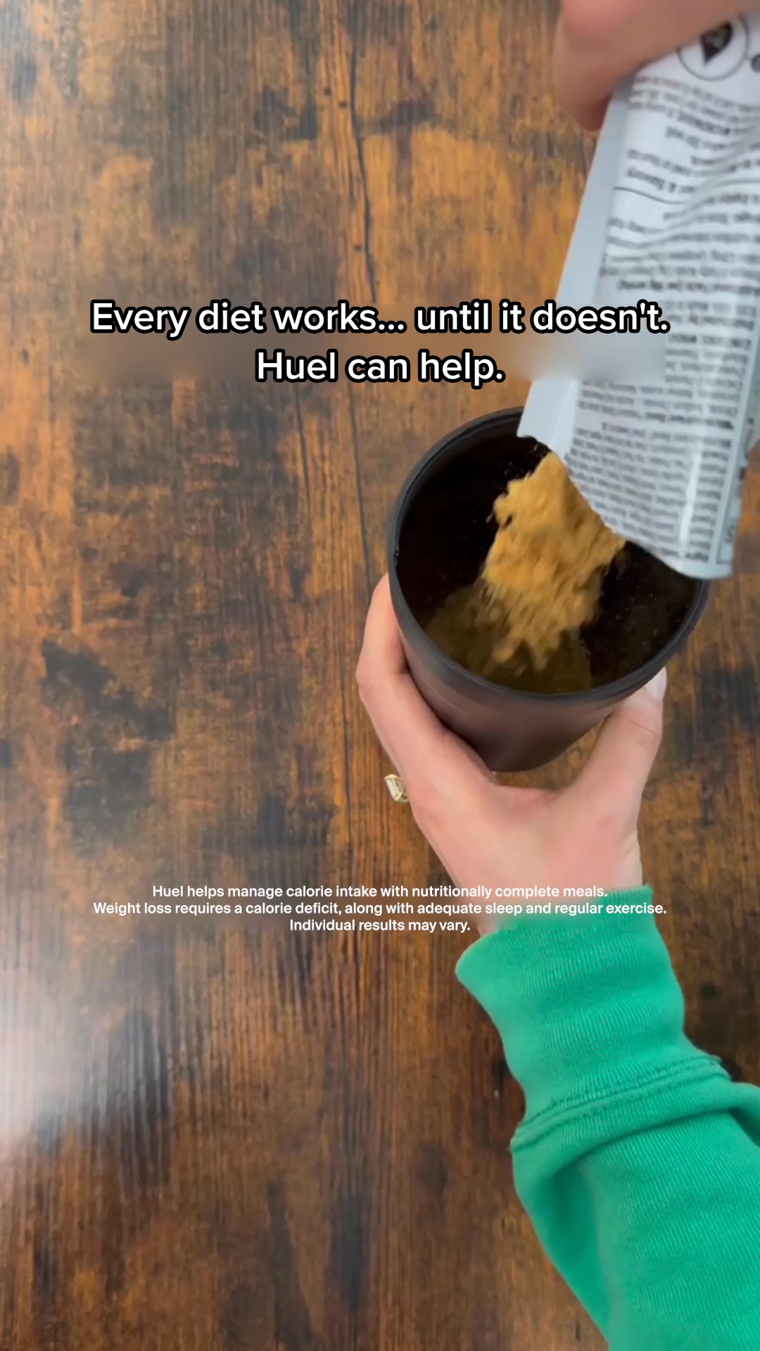 Huel video ad — Struggling with Weight Gain?