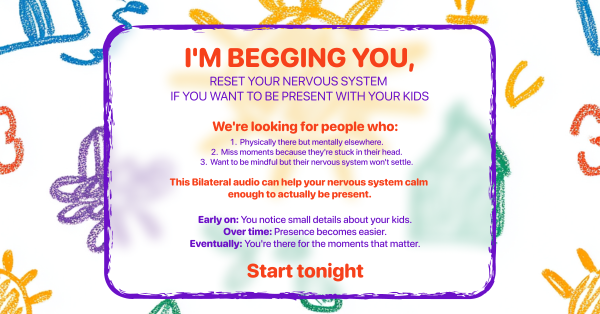 Calm image ad — Calm Parenting Support