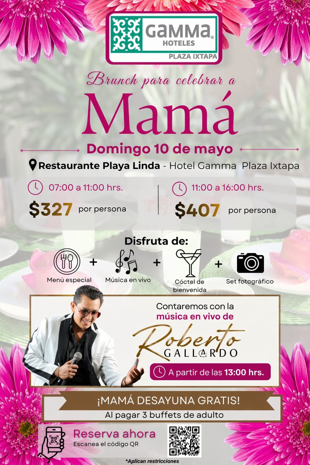 Restaurante Playa Linda image ad example