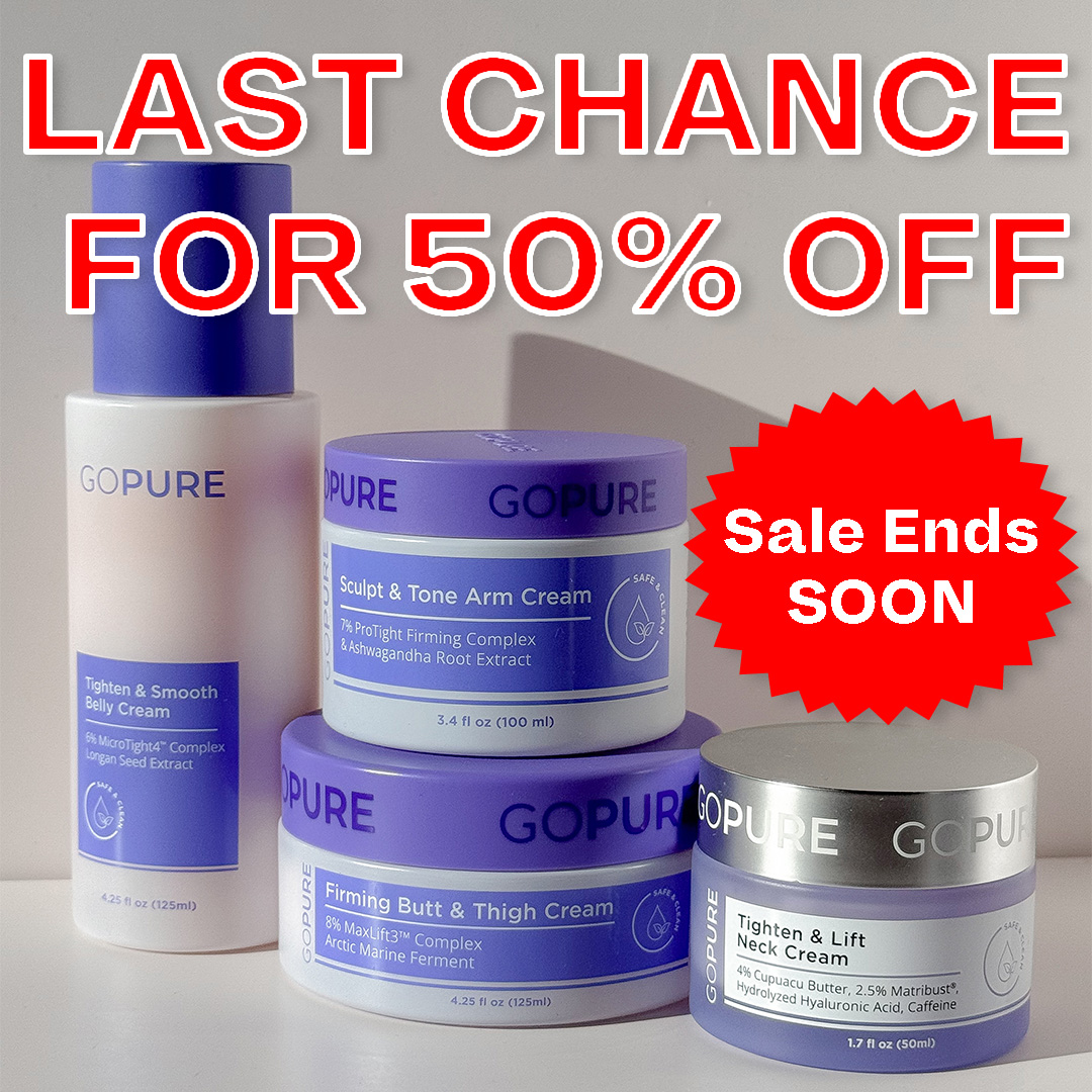 GoPure Skin Care Black Friday ad