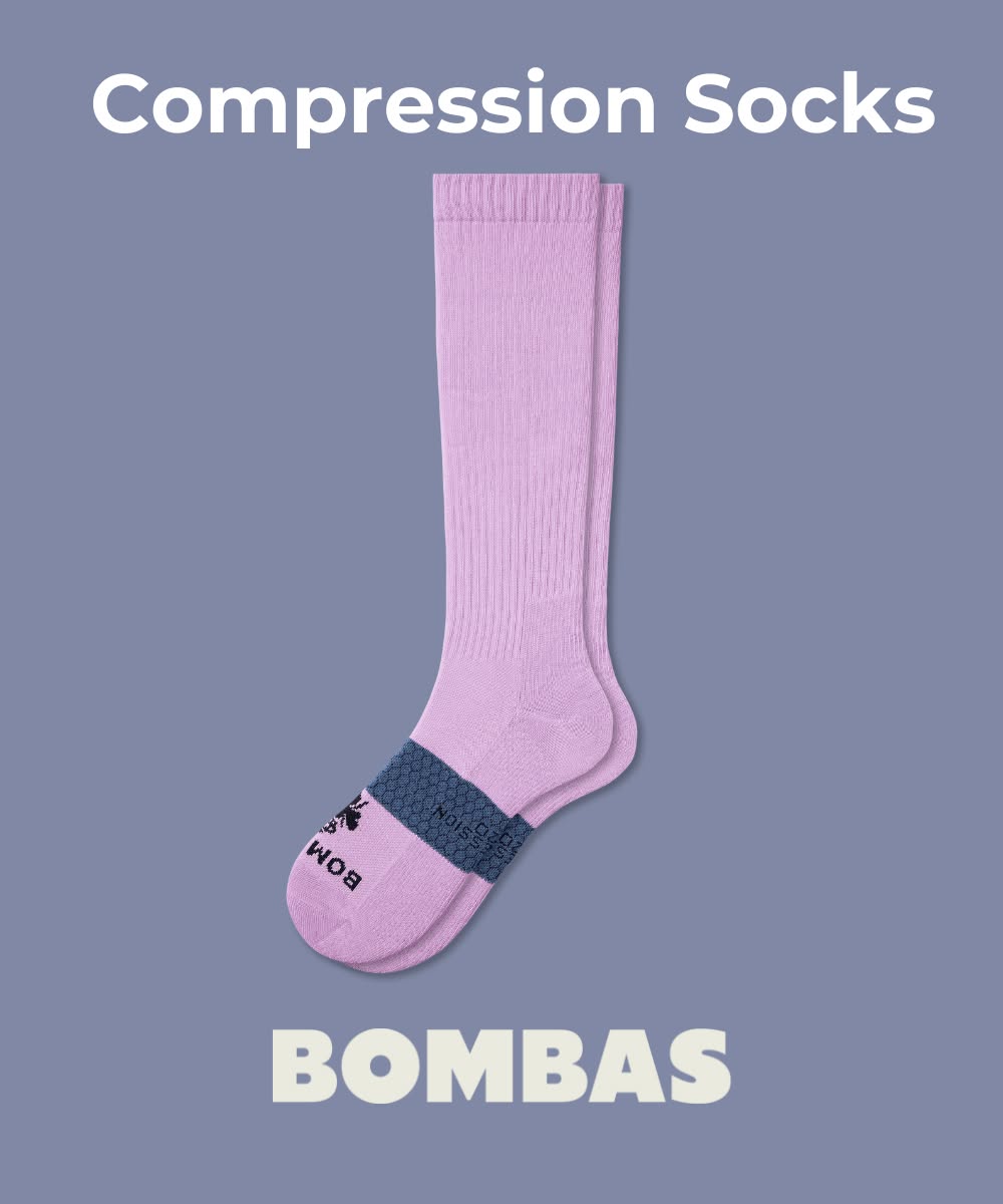 Bombas image ad — Women's Compression Socks