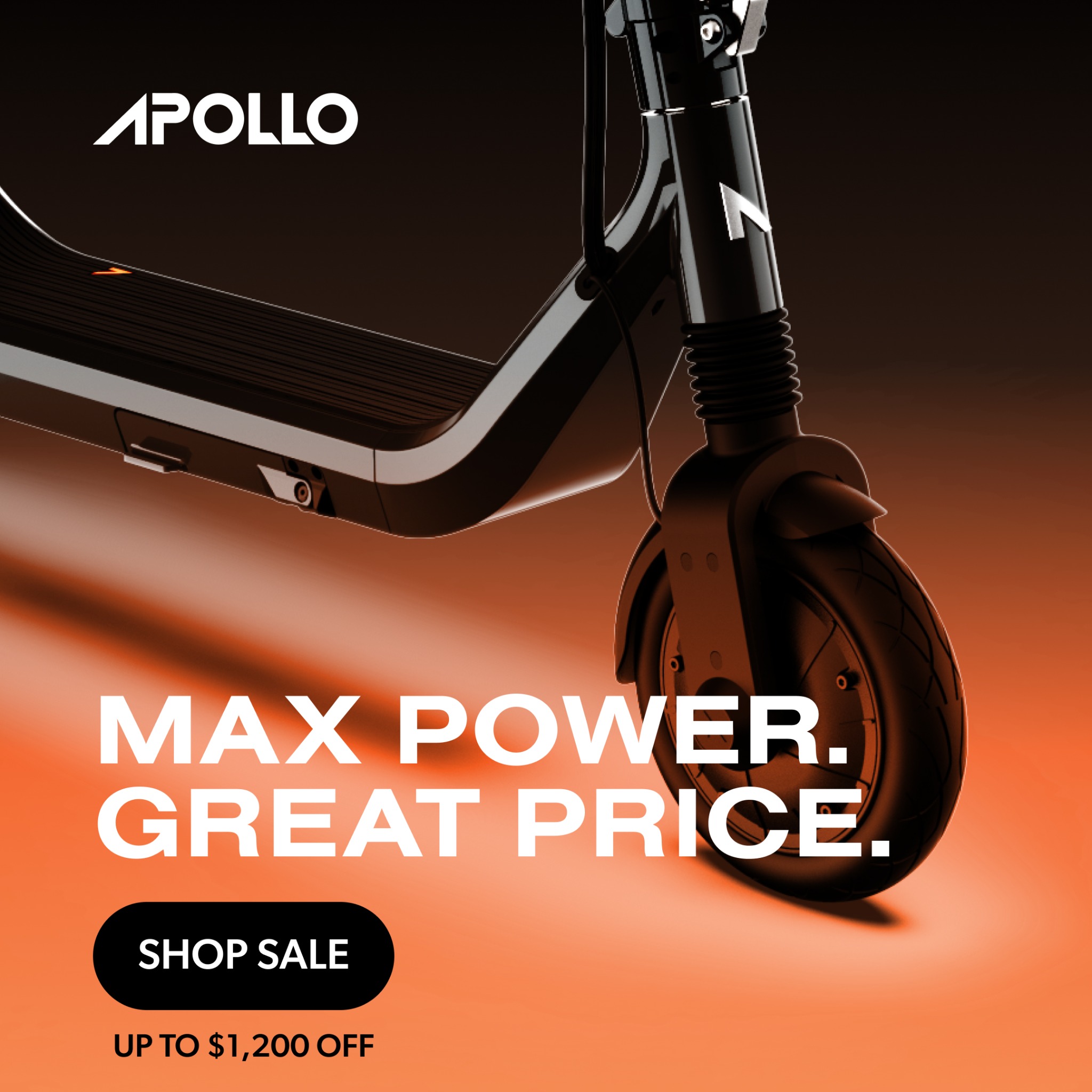 Apollo Scooters image ad example