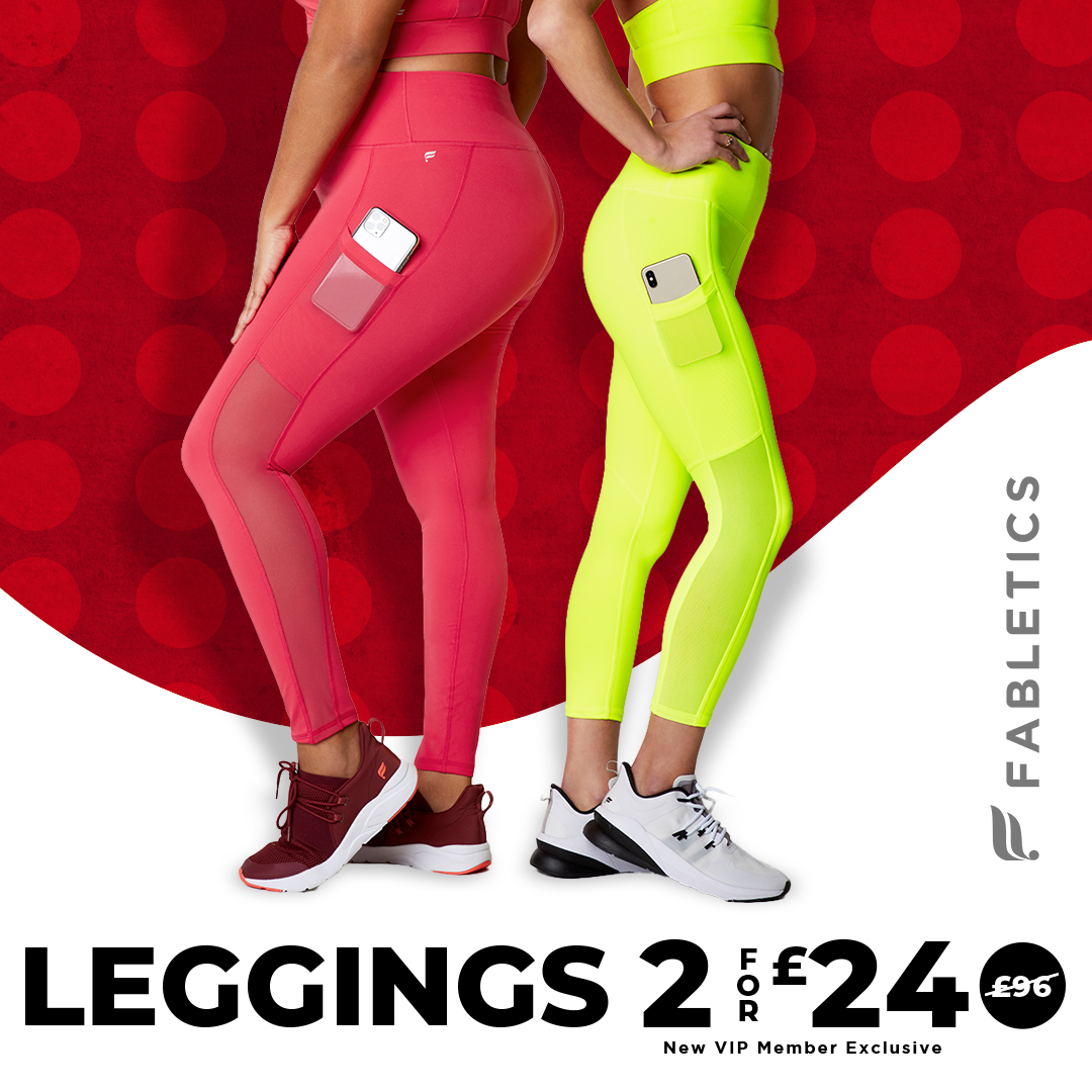 Fabletics image ad — 2 Leggings for $24 — Best Deal Ever