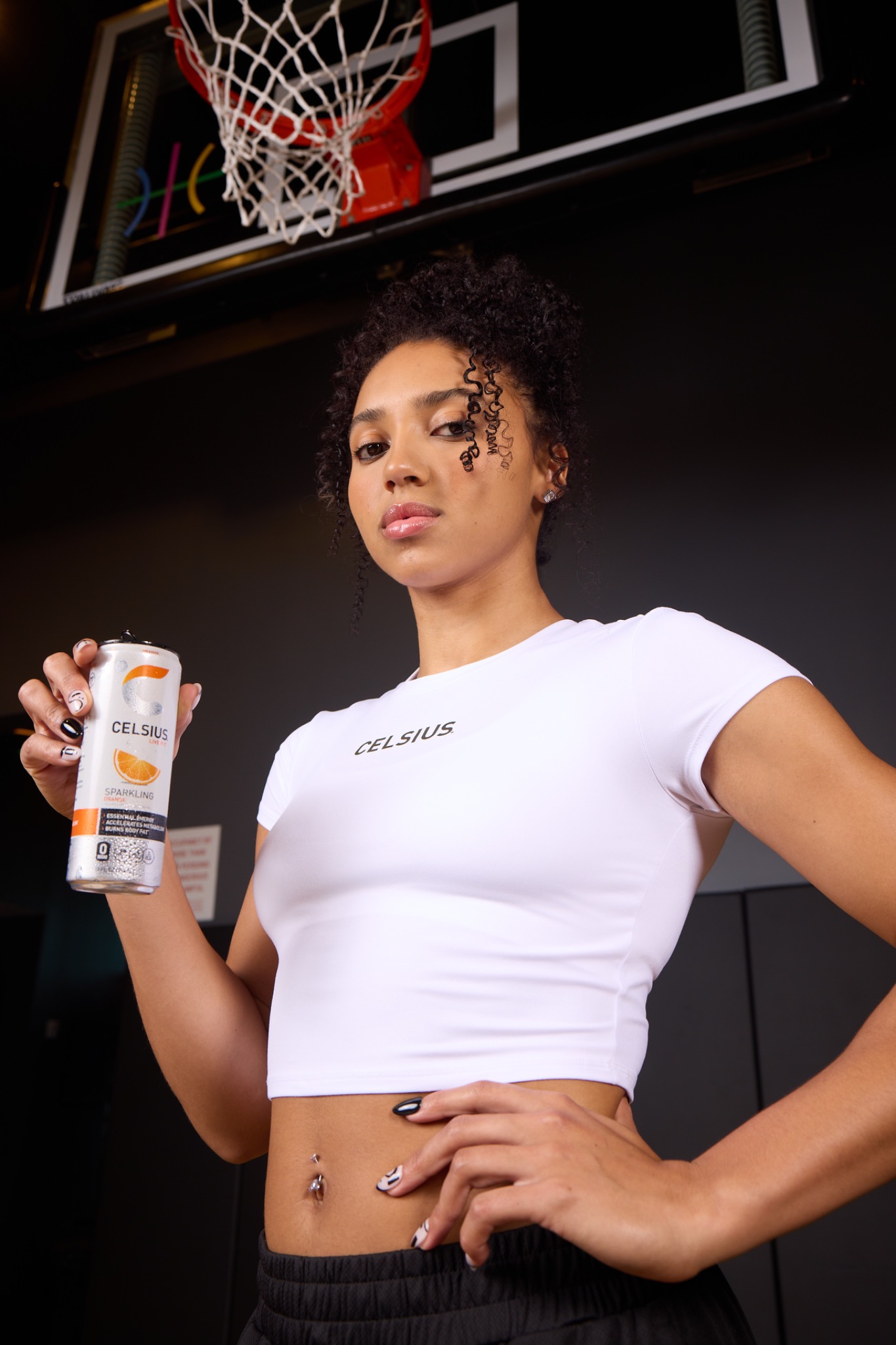 Celsius image ad — LIVE. FIT. GO. — Energy for Every Shot