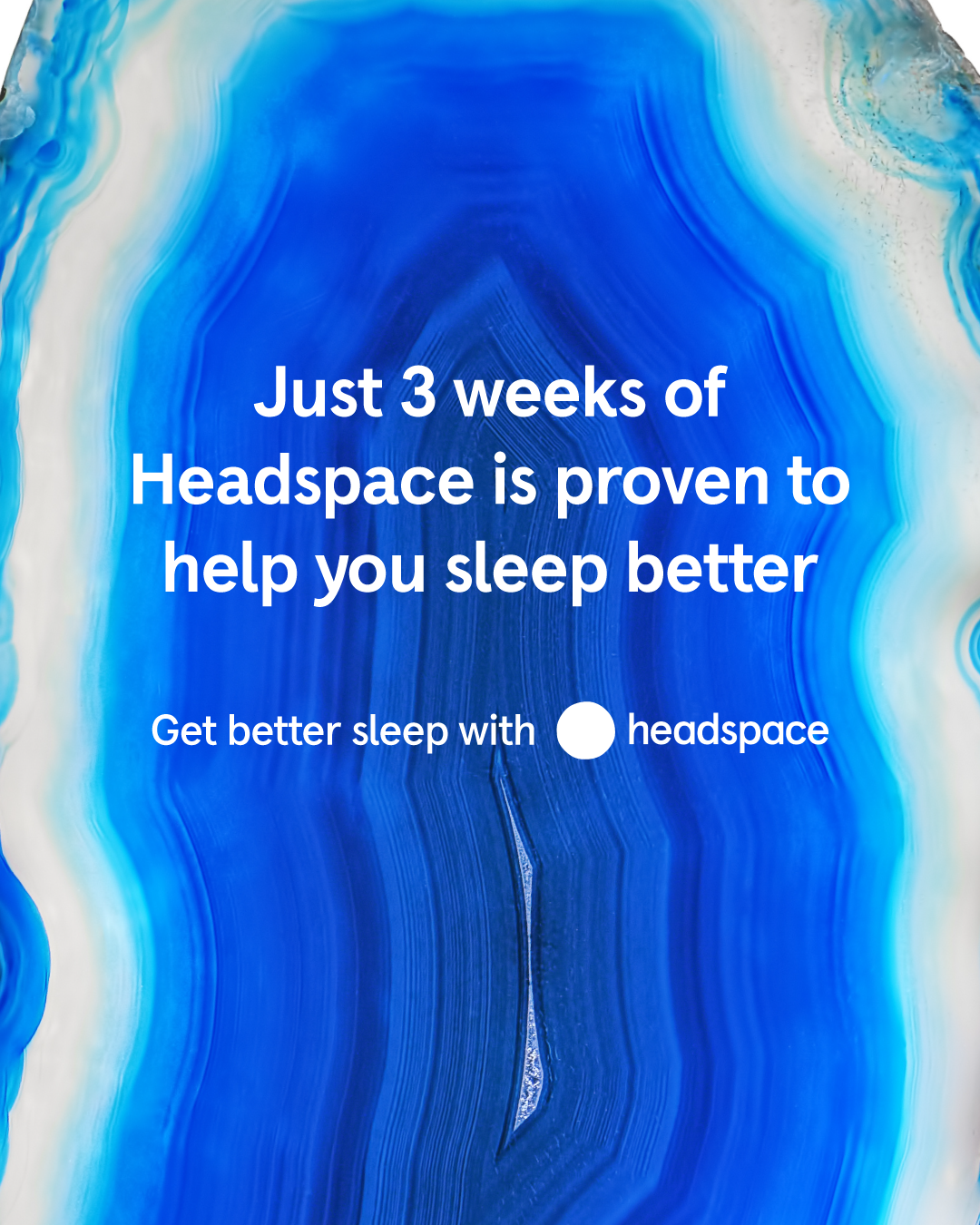 Headspace image ad — Sleep, Finally