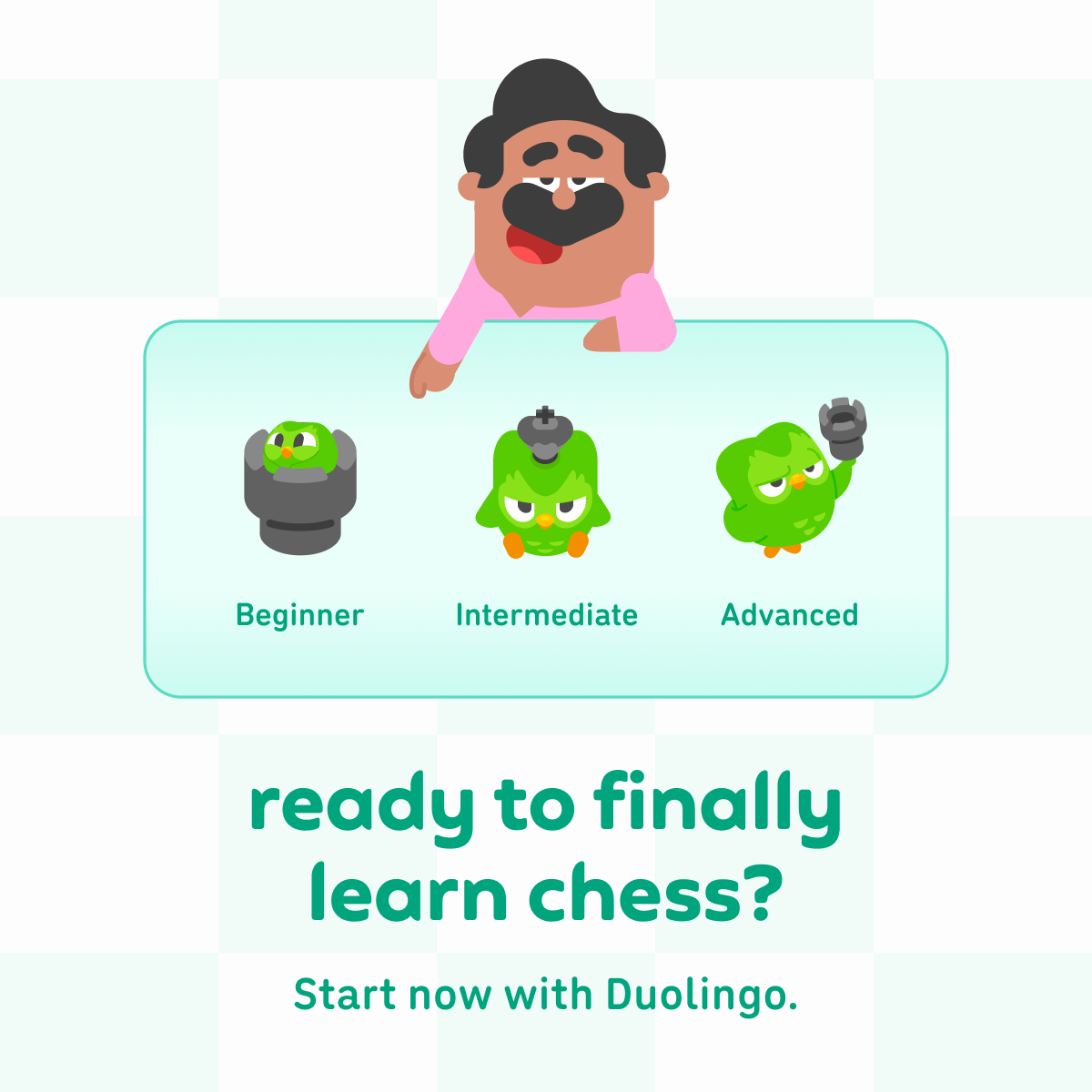 Duolingo ad creative