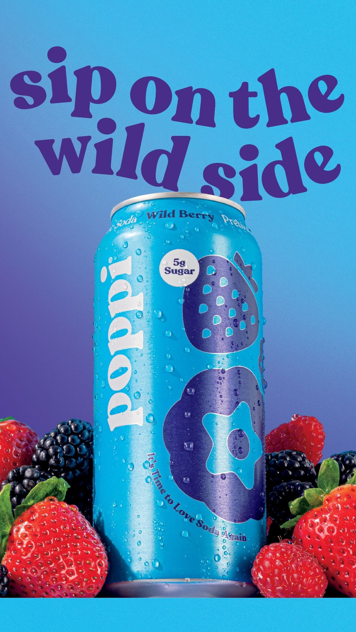 Poppi image ad — Poppi Brand Visual