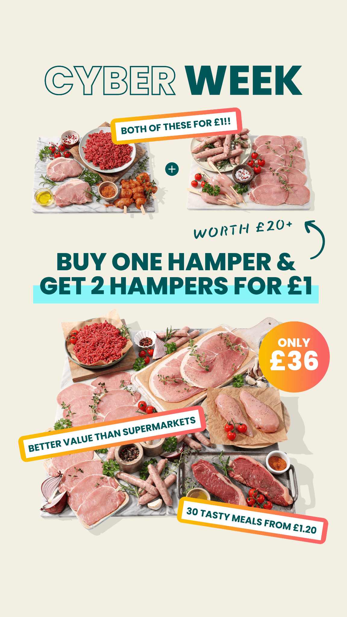 MuscleFood Black Friday ad