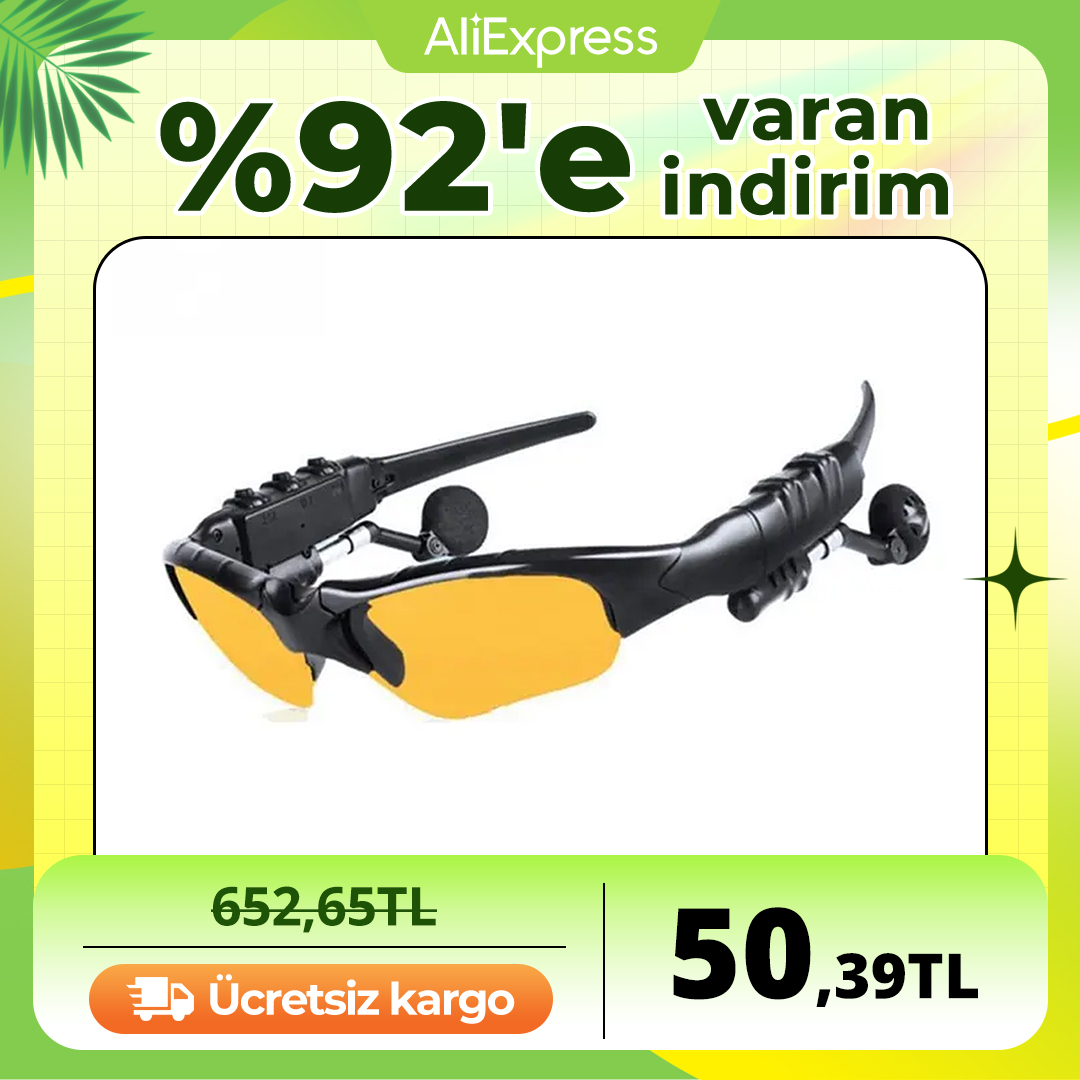 AliExpress image ad — 70% Off First Order — Turkish Market