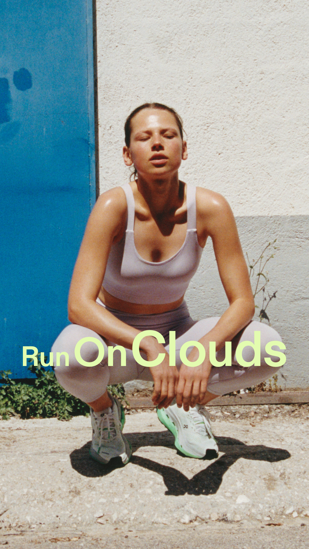On image ad — Running Apparel — Confidence in Every Detail