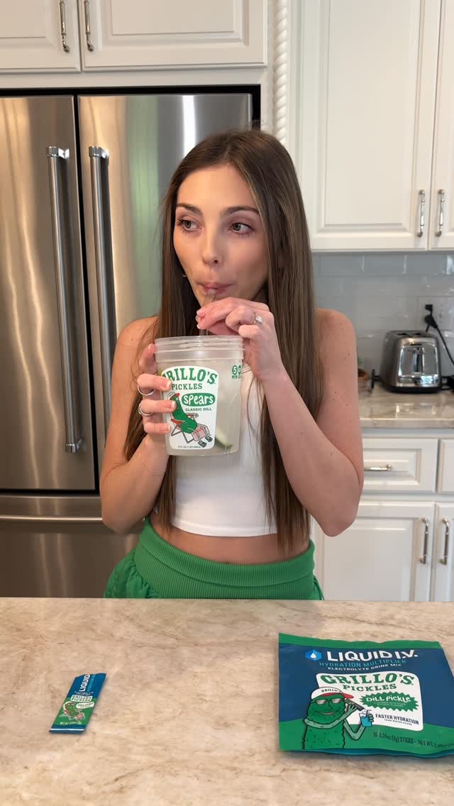 Liquid I.V. video ad — Grillo's Pickle Collab Taste Test