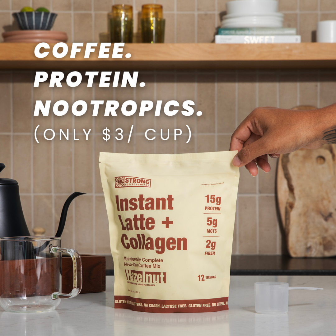 Strong Coffee Company image ad example
