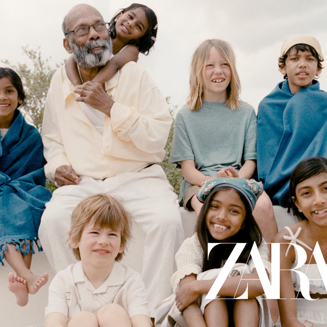 ZARA image ad — ZARA KIDS — Embroidery Capsule
