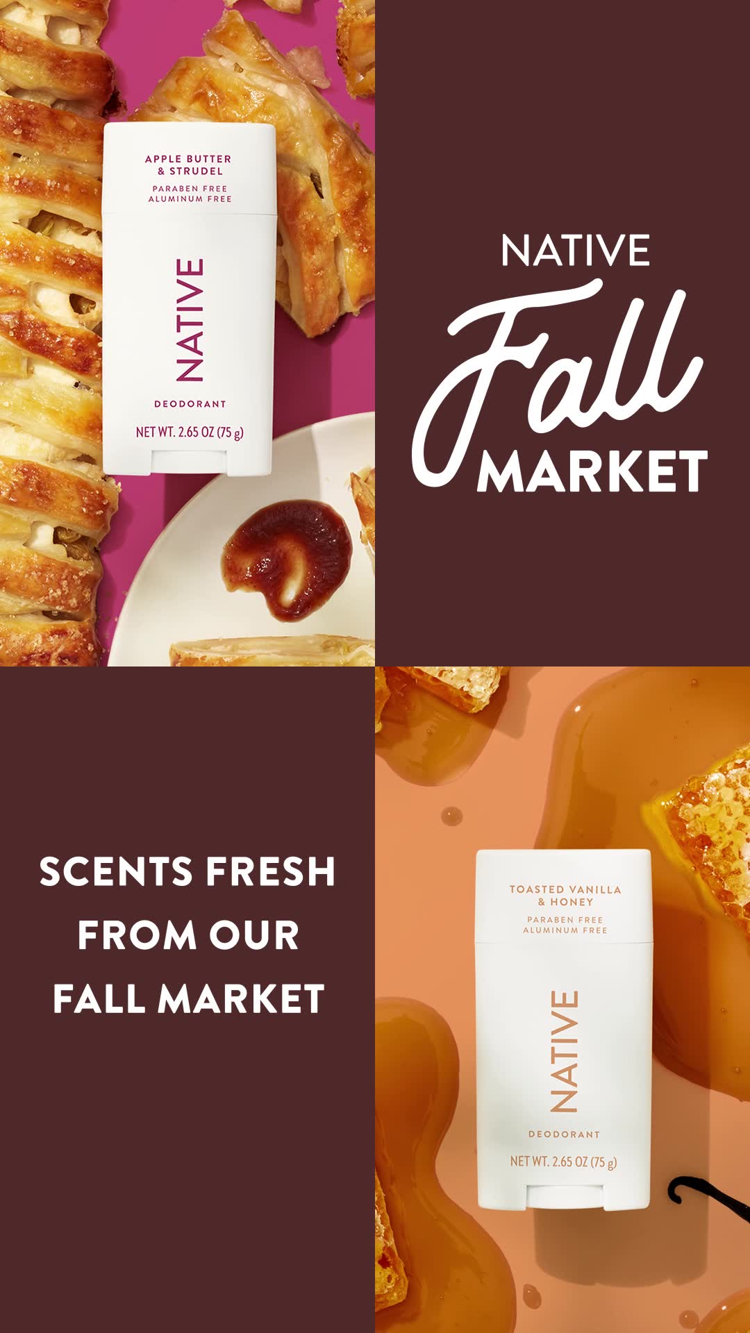 Native video ad — Fall Scents Collection