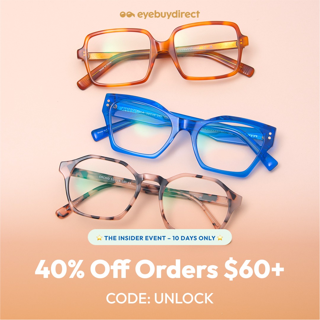 EyeBuyDirect image ad — The Insider Event — 10 Days Only