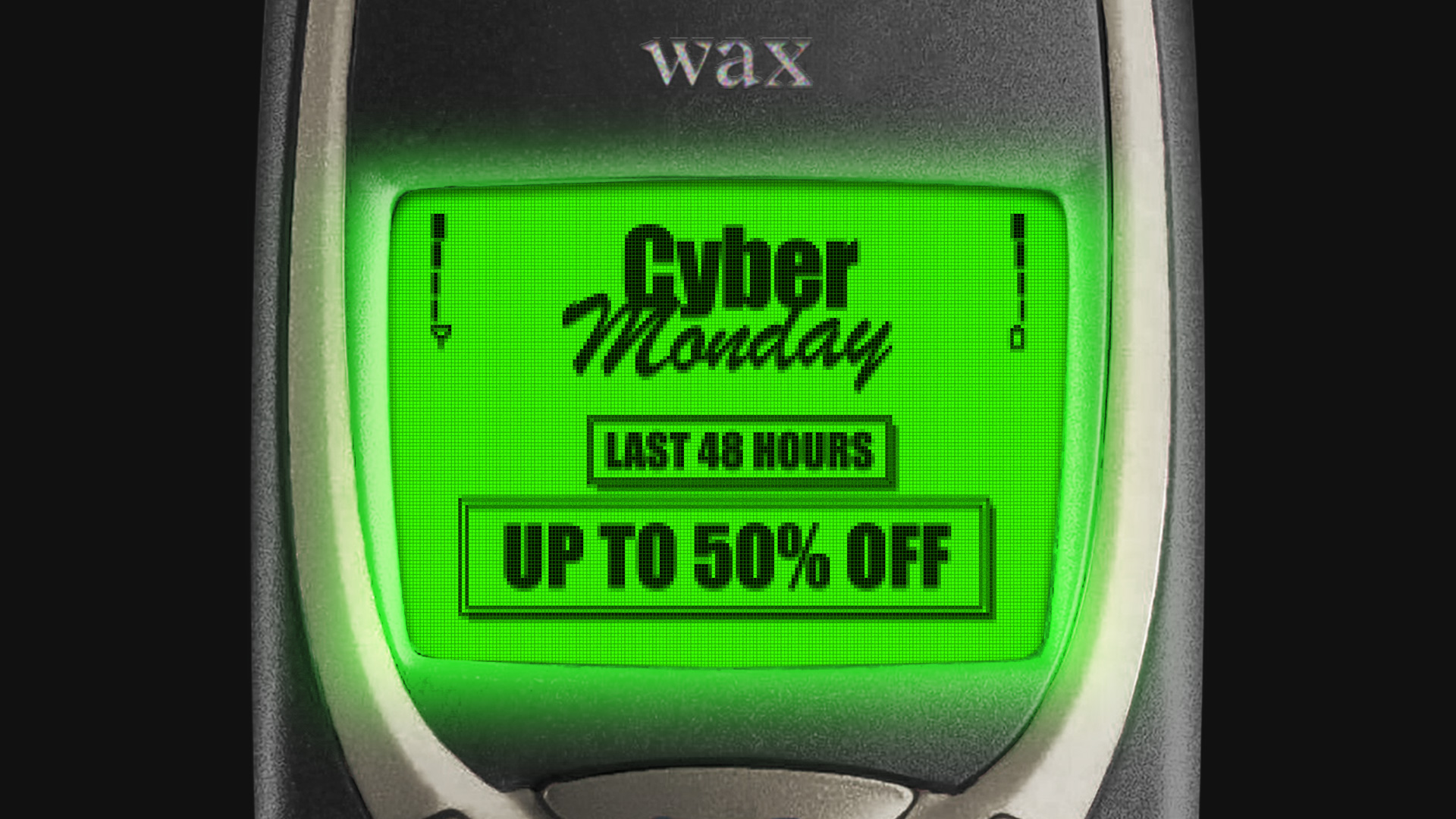 Wax London Black Friday ad