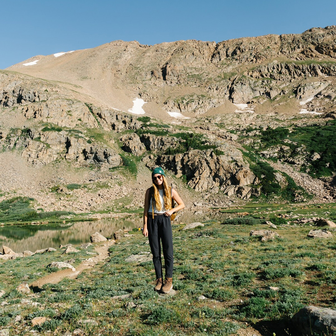 Outdoor Voices image ad — The RecTrek 26" Pant
