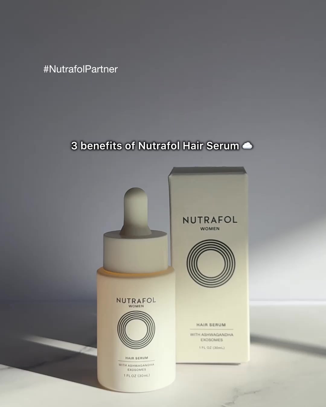 Nutrafol video ad — Lightweight formula for major results.