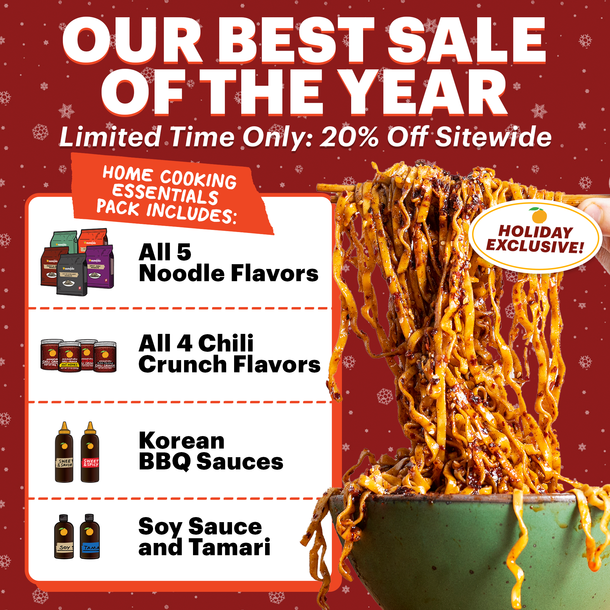 Momofuku Black Friday ad