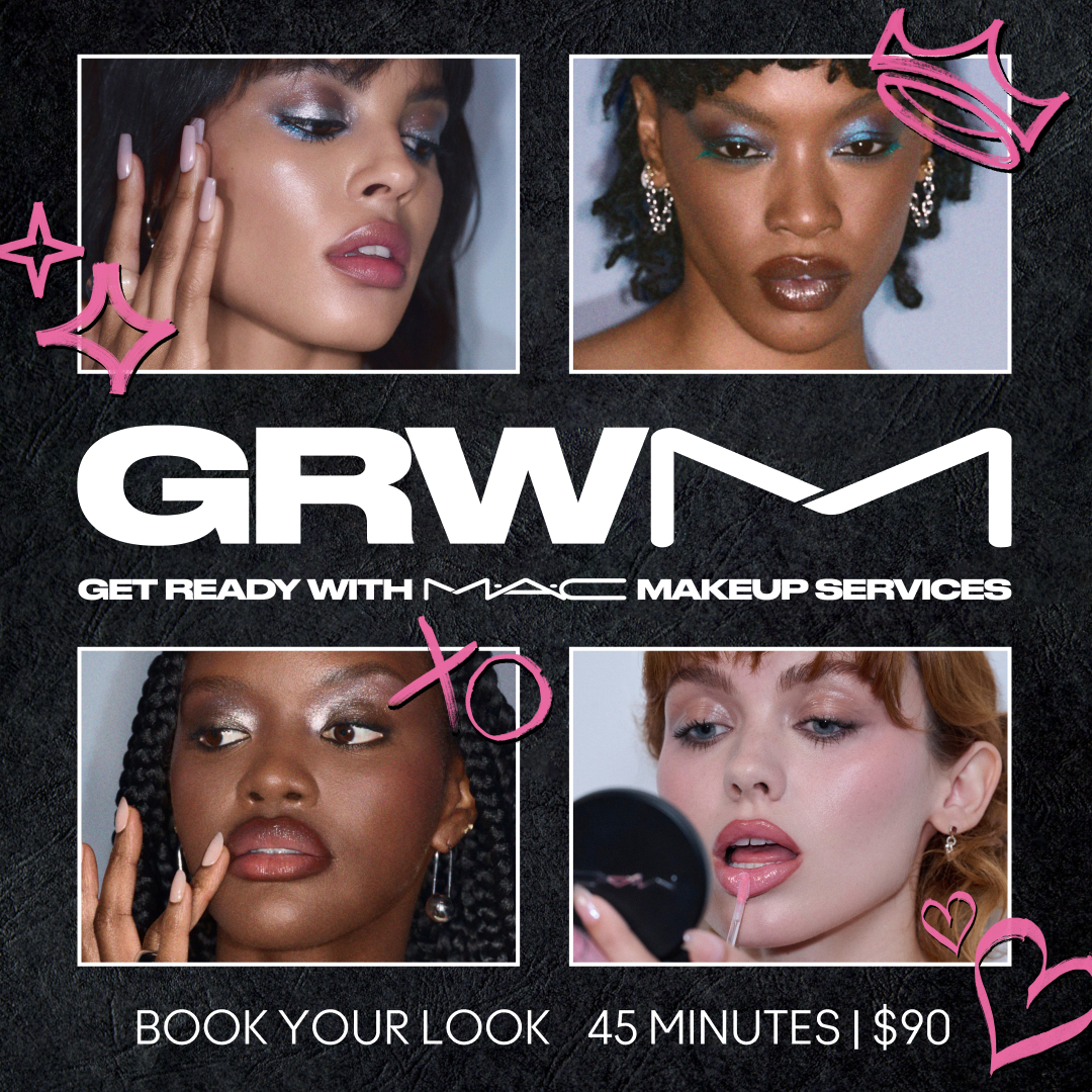 M·A·C Cosmetics image ad — GET READY WITH M·A·C