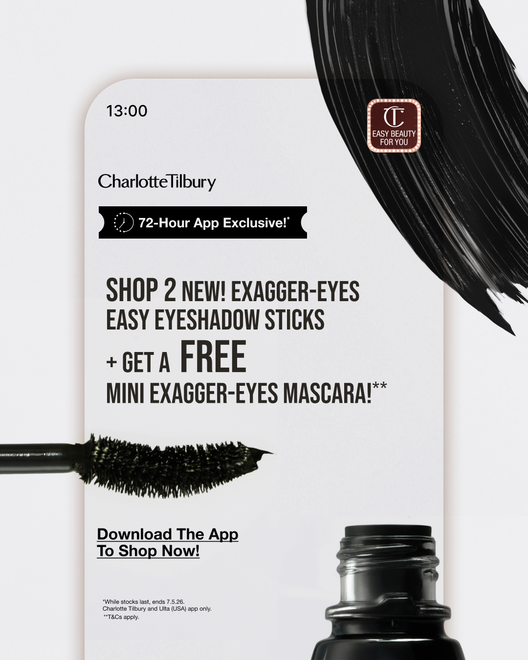 Charlotte Tilbury image ad — 💖 FREE GIFT* 💖