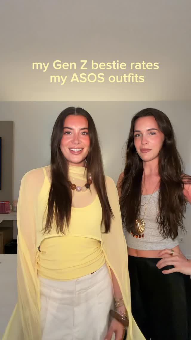 ASOS video ad — Gen Z Bestie Rates Millennial Vacation Fits