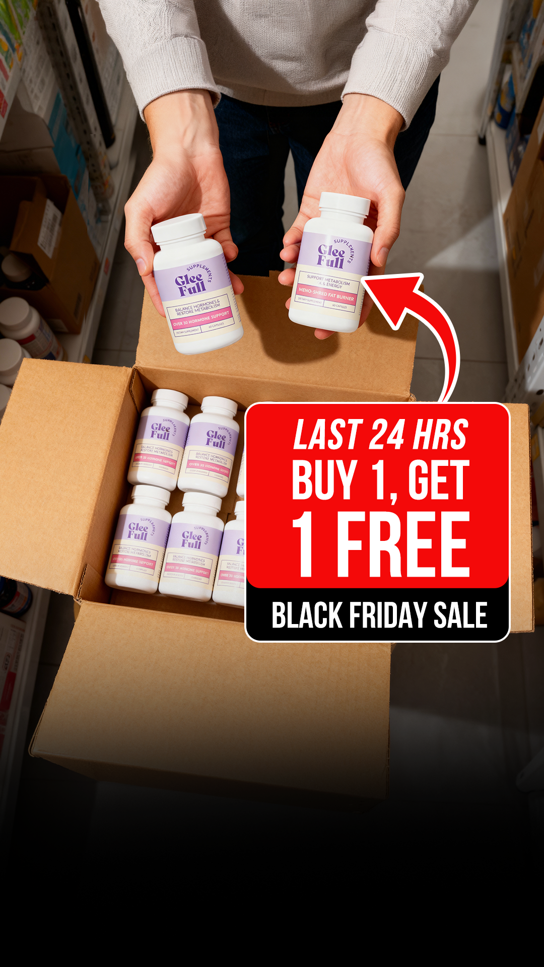 GleeFull Black Friday ad