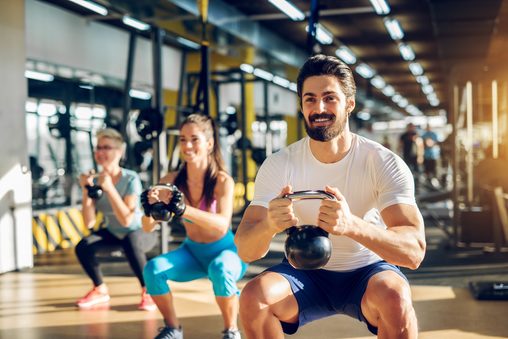 Gym Unique image ad example