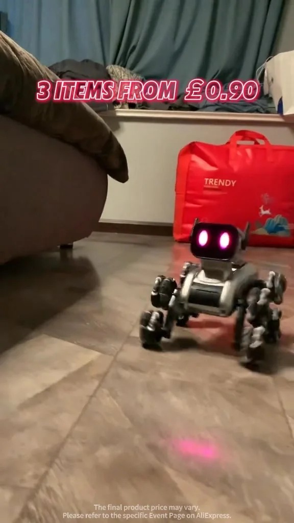AliExpress video ad — Robot Dog From AliExpress
