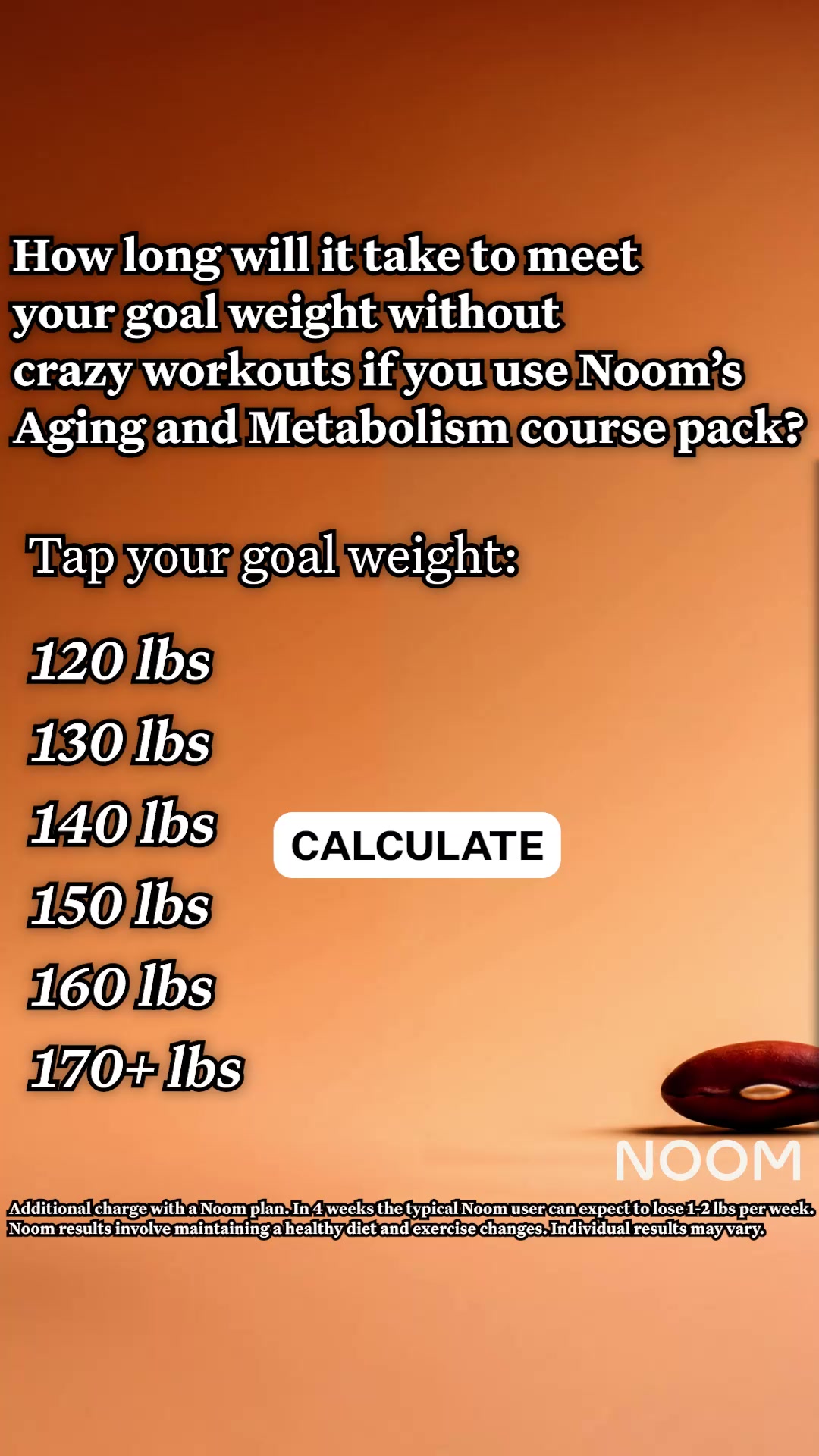 Noom video ad — Aging & Metabolism Course Pack Preview