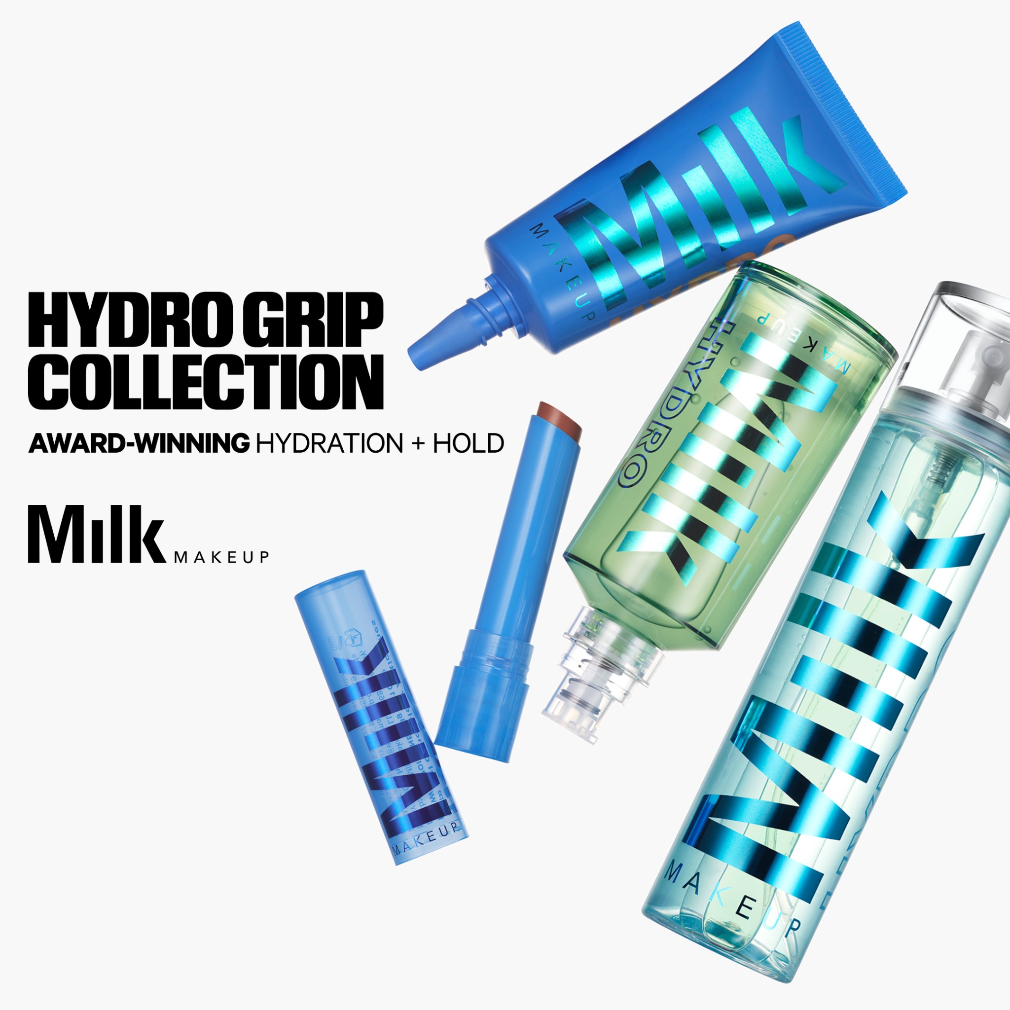 Milk Makeup image ad — Hydro Grip — 12HR Award-Winning