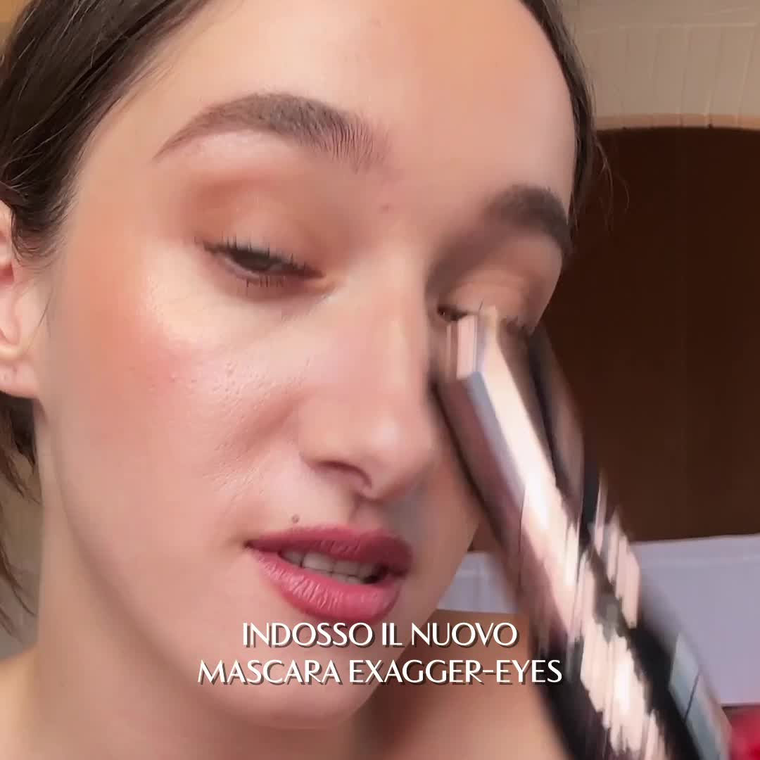Charlotte Tilbury video ad — NOVITÀ! EXAGGER-EYES VOLUME MASCARA!