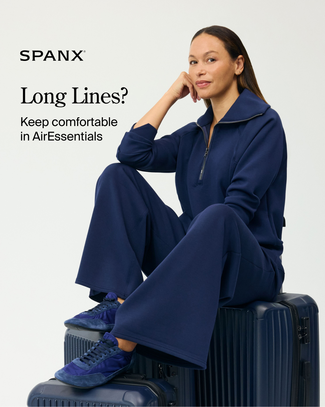Spanx image ad — Soft AirEssentials Sets