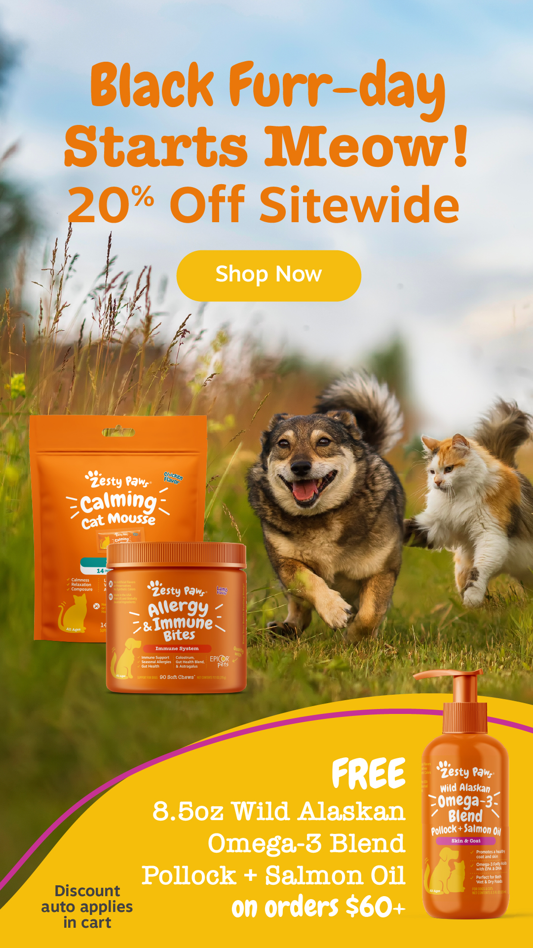 Zesty Paws Black Friday ad