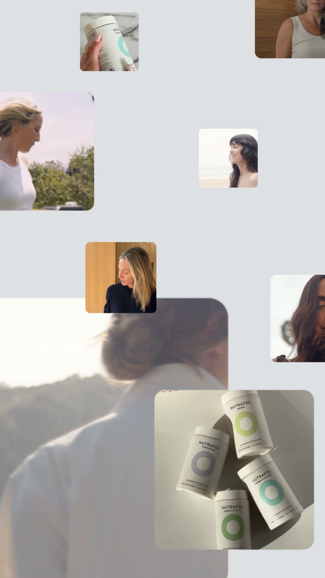 Nutrafol video ad — Diet alone doesn't change your hair.