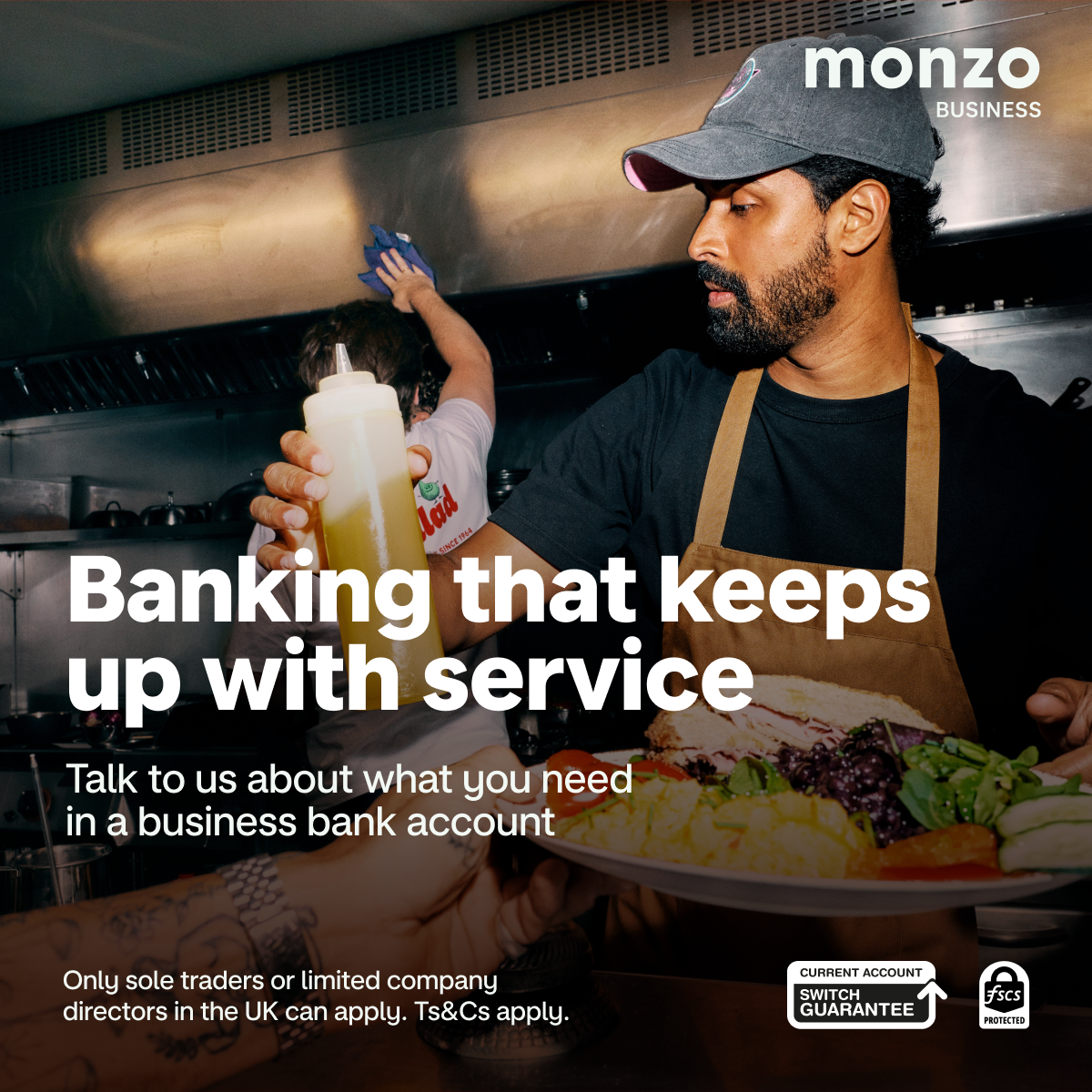 Monzo image ad example