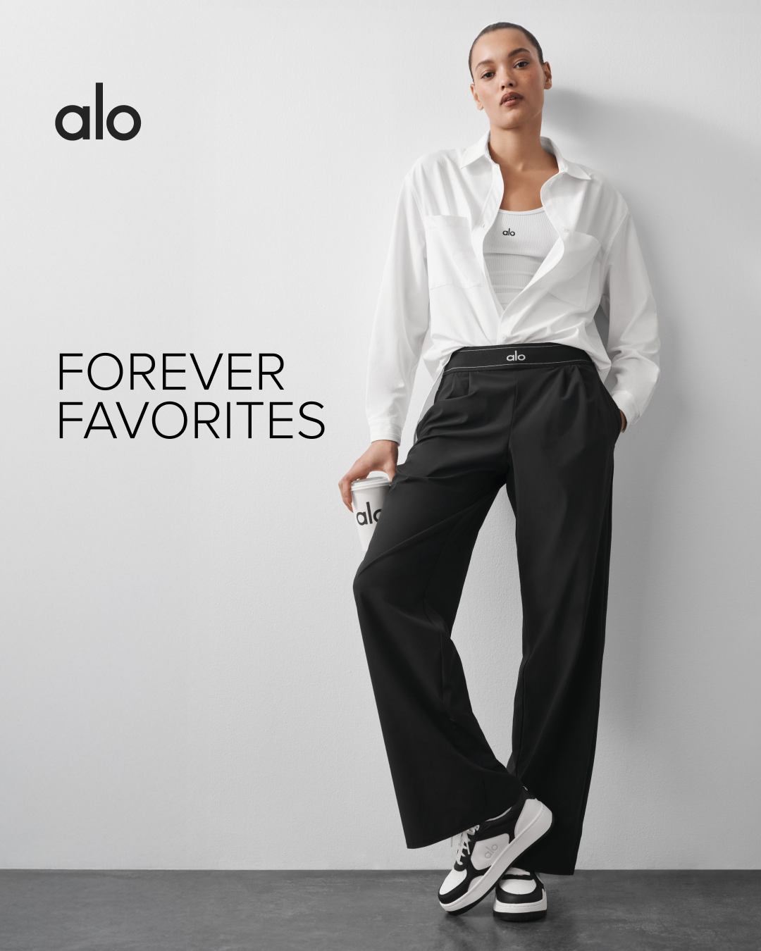 Alo Yoga image ad example