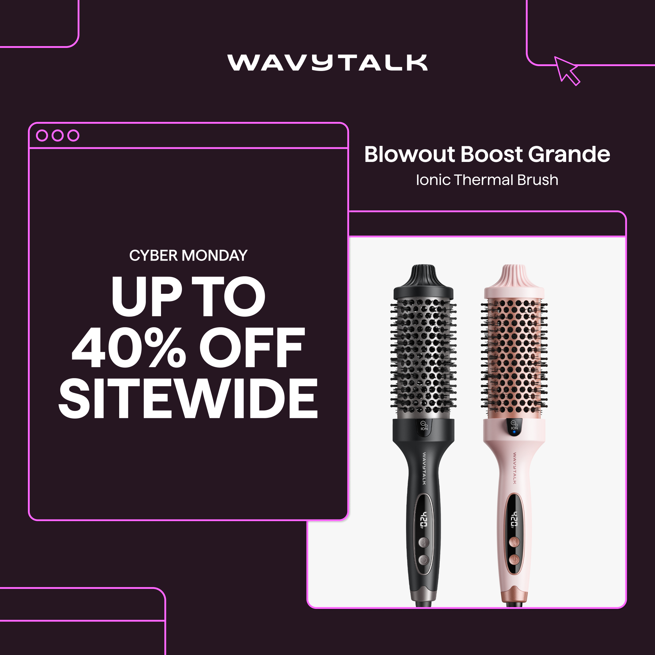 Wavytalkus Black Friday ad