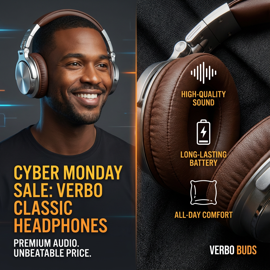 VerboBuds Black Friday ad