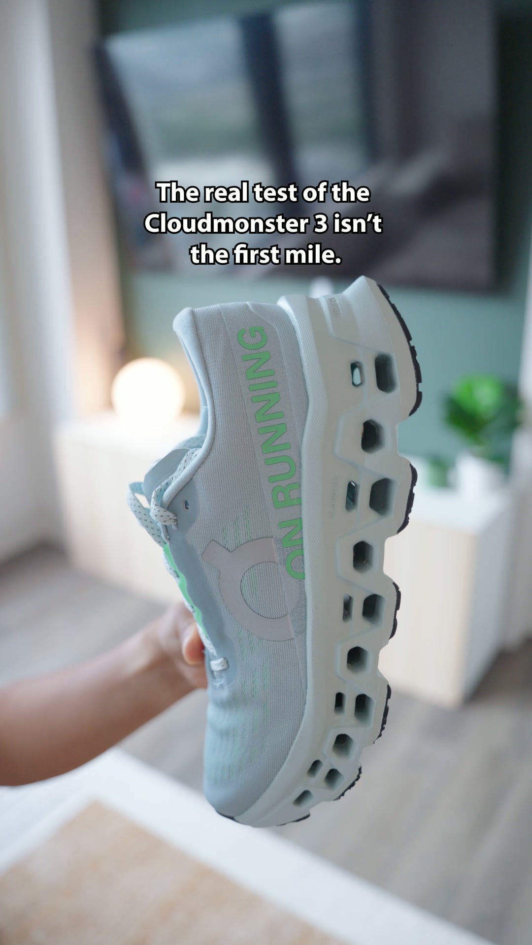 On video ad — Cloudmonster 3 — Legs-Heavy Review