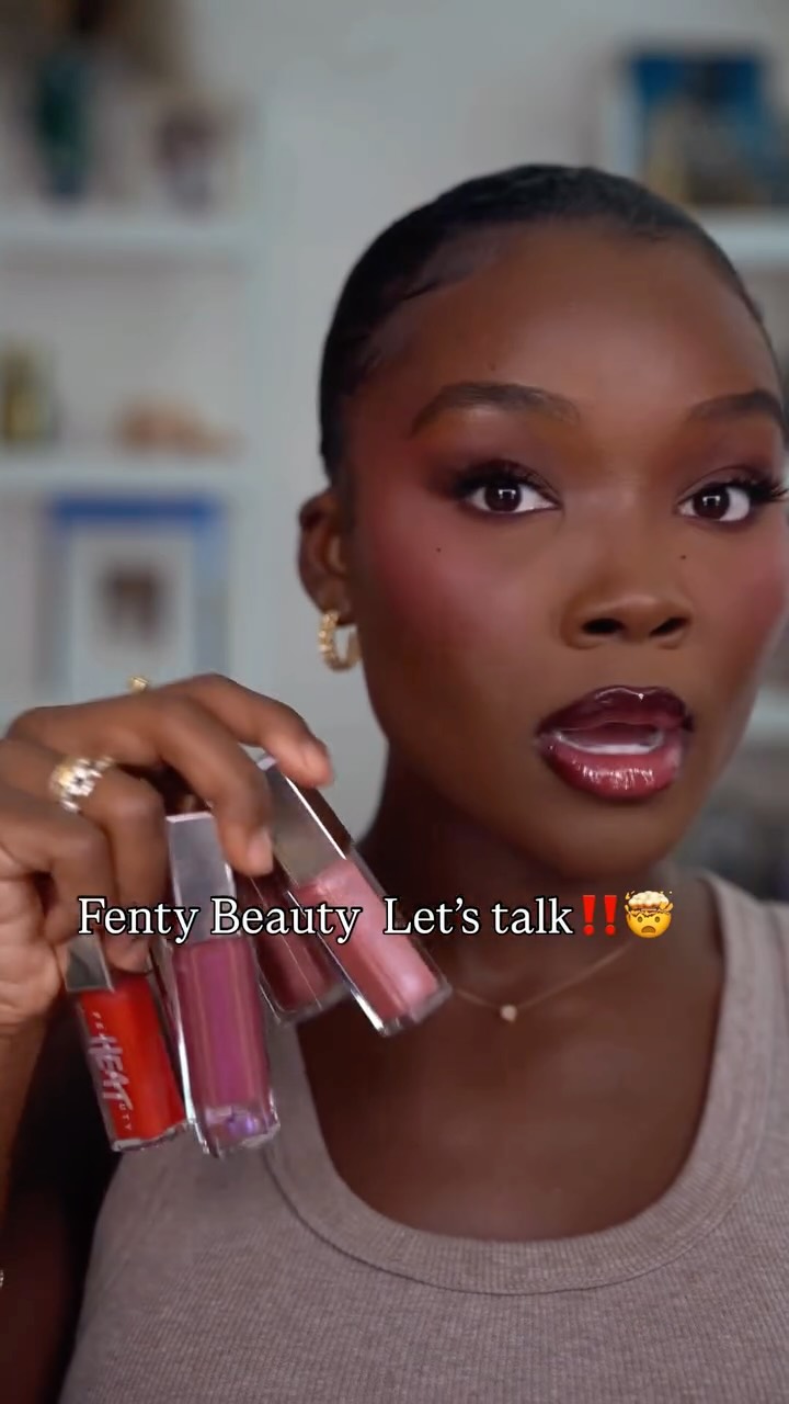 Fenty Beauty video ad — Traced Out Lip Liner Try-On