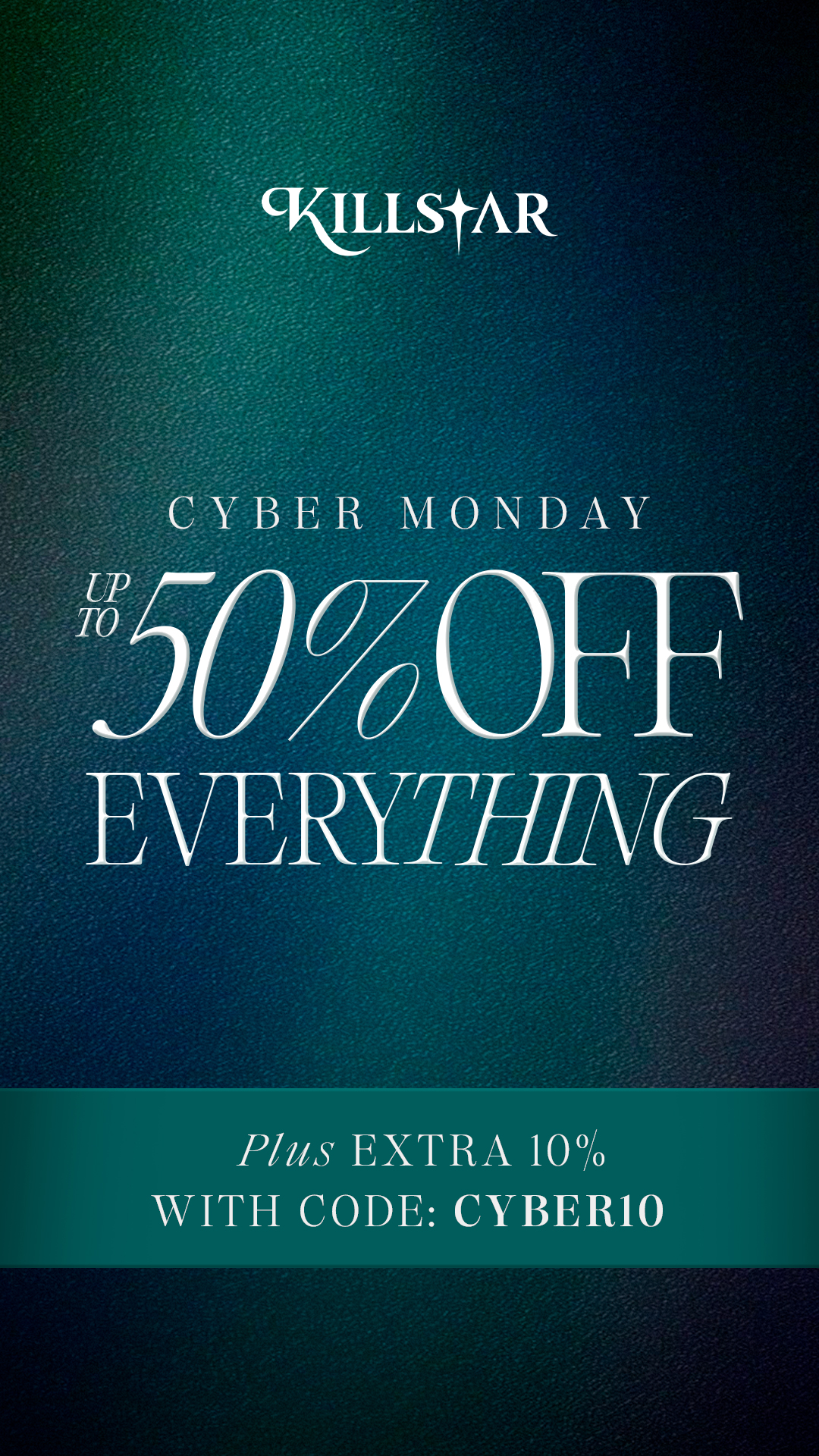 Killstar Black Friday ad